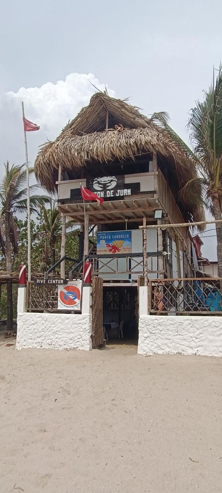 Hostal Punta Cangrejo San Onofre المظهر الخارجي الصورة